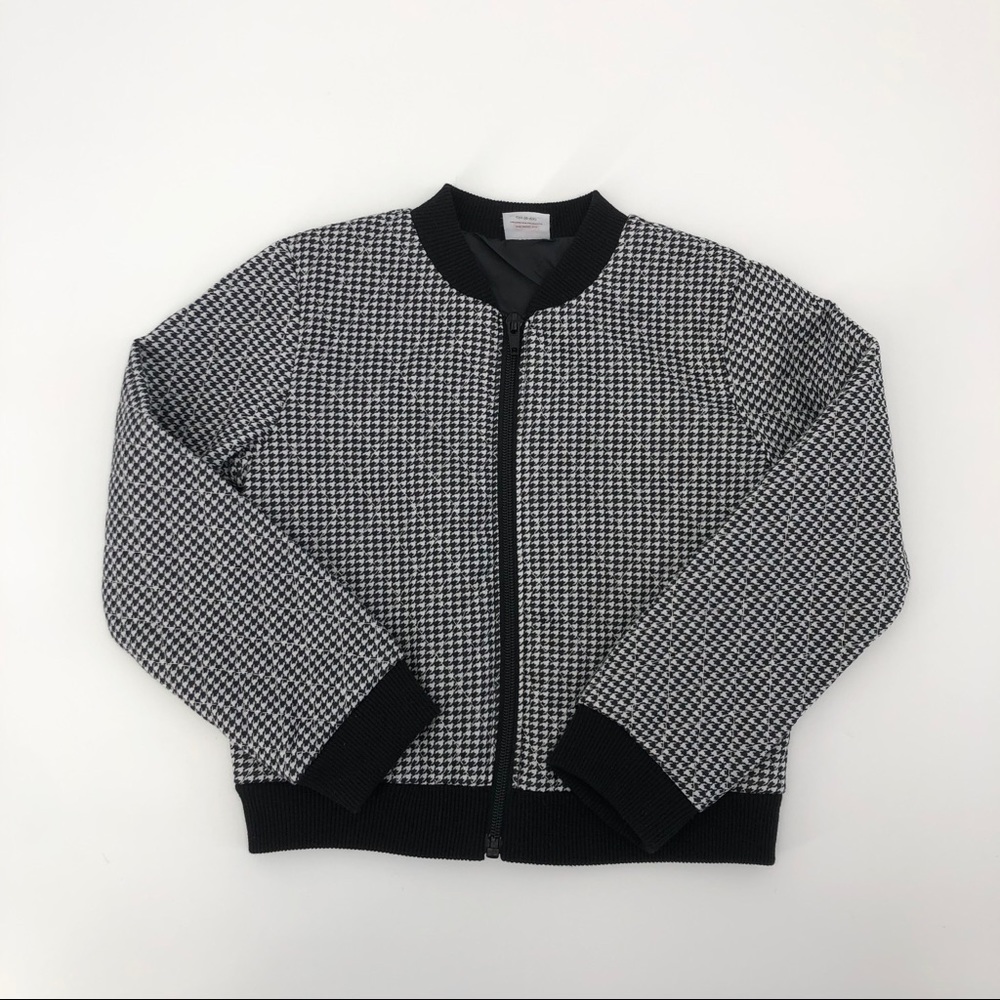 Wonder nation black white jacket small girls